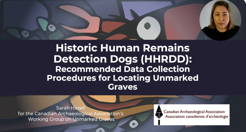 Historic Human Remains Detection Dogs