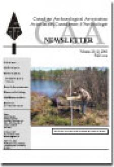 CAA Newsletter Volume 25 Issue 2 CAA Newsletter Volume 25 Issue 2