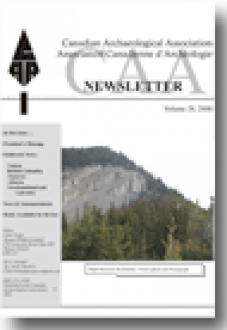 CAA Newsletter Volume 28 Issue 1 2008 CAA Newsletter Volume 28 Issue 1 2008