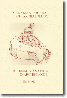 Canadian Journal of Archaeology Volume 6 Canadian Journal of Archaeology Volume 6