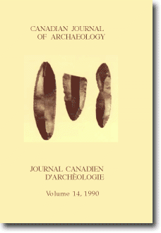 Canadian Journal of Archaeology Volume 14 Canadian Journal of Archaeology Volume 14