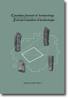 Journal canadien d'archéologie volume 30, numéro 1 Journal canadien d'archéologie volume 30, numéro 1