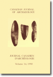 Canadian Journal of Archaeology Volume 14
