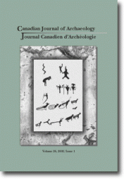 Journal canadien d'archéologie volume 26, numéro 1
