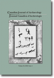 Journal canadien d'archéologie volume 26, numéro 1 Journal canadien d'archéologie volume 26, numéro 1