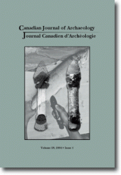 Journal canadien d'archéologie volume 28, numéro 1