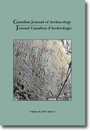 Canadian Journal of Archaeology Volume 43, Issue 2