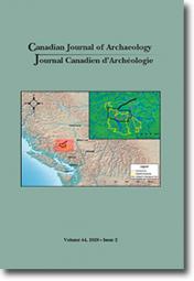 Canadian Journal of Archaeology Volume 44, Issue 2/Journal canadien d'archéologie volume 44, numéro 2
