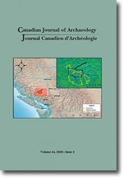 Canadian Journal of Archaeology Volume 44, Issue 2/Journal canadien d'archéologie volume 44, numéro 2 Canadian Journal of Archaeology Volume 44, Issue 2/Journal canadien d'archéologie volume 44, numéro 2
