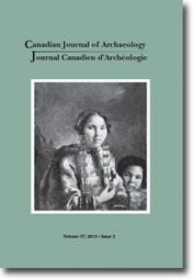 Canadian Journal of Archaeology Volume 37, Issue 2