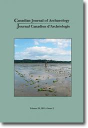 Journal canadien d'archéologie volume 39, numéro 2 • 2015