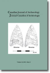 Canadian Journal of Archaeology Volume 42, Issue 2 / Journal canadien d'archéologie volume 42, numéro 2