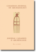 Canadian Journal of Archaeology Volume 4
