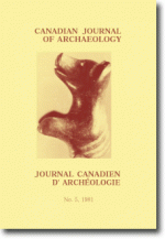 Canadian Journal of Archaeology Volume 5