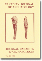Canadian Journal of Archaeology Volume 10