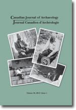 Canadian Journal of Archaeology Volume 26, Issue 1
