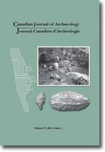 Canadian Journal of Archaeology Volume 37, Issue 1