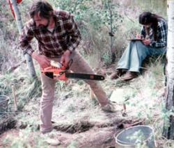 R.G. Matson and Diane Lulua at Eagle Lake in 1983 R.G. Matson