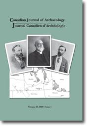 Journal canadien d'archéologie volume 33, numéro 1