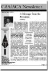 CAA Newsletter Volume 20 Issue 2